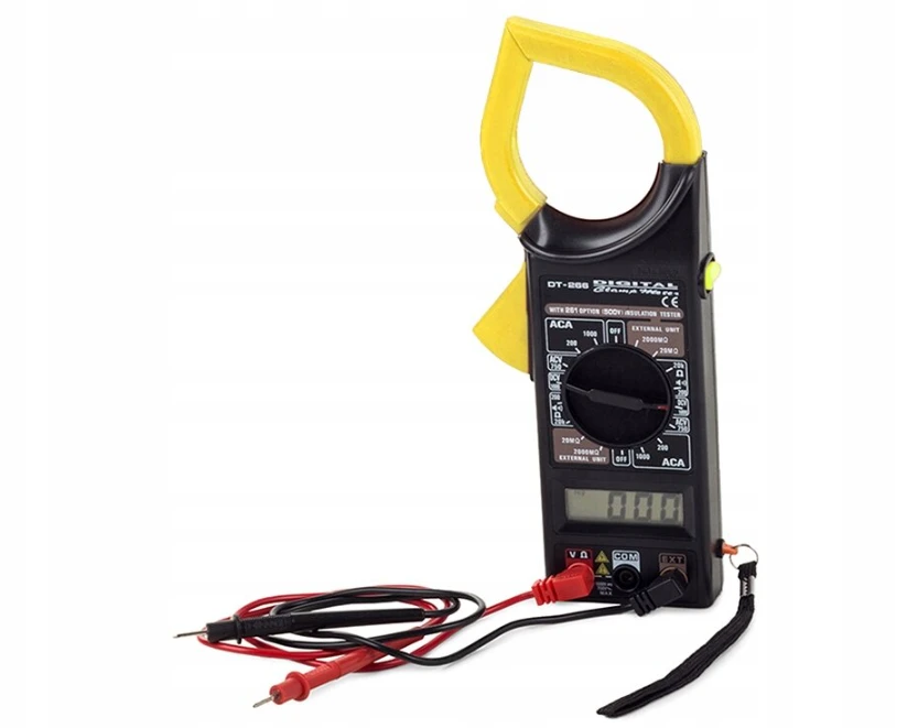 Skaitmeninis matuoklis, elektroninis multimetras LCD