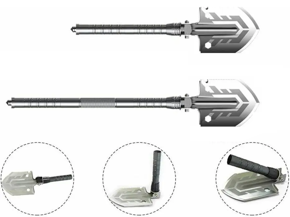 Sulankstomas metalinis kastuvas