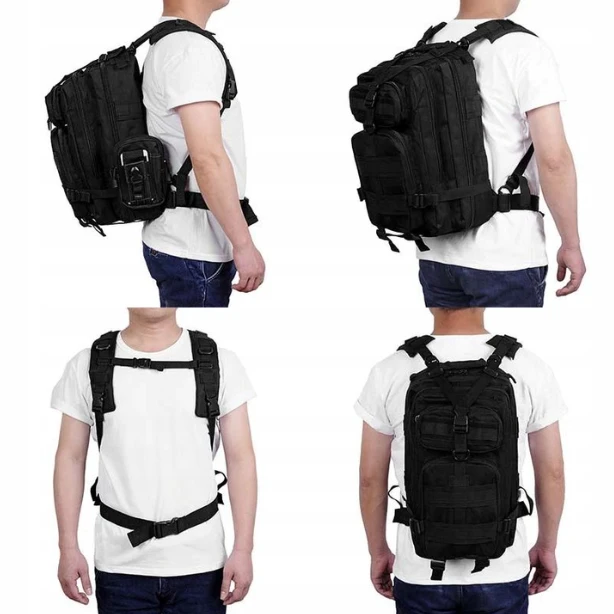 Taktinė turistinė kuprinė, 35l