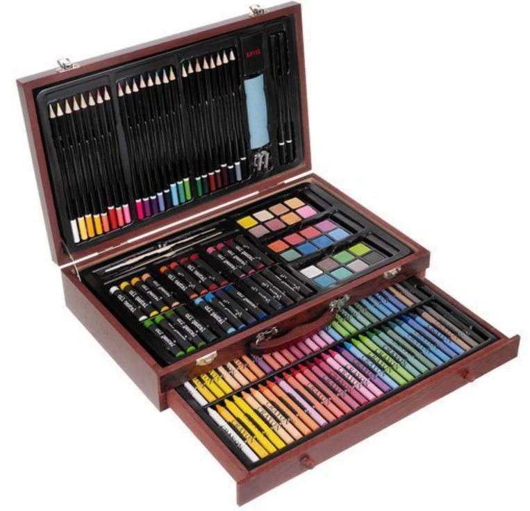 Tapybos rinkinys lagamine - 143 vnt.