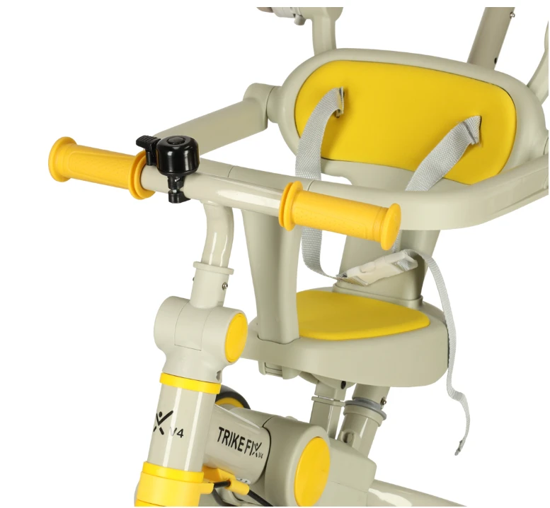Triratukas Trike Fix 6in1, geltonas