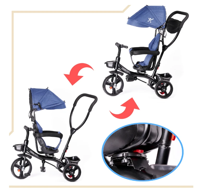 Triratukas Trike Fix Lite, mėlynas