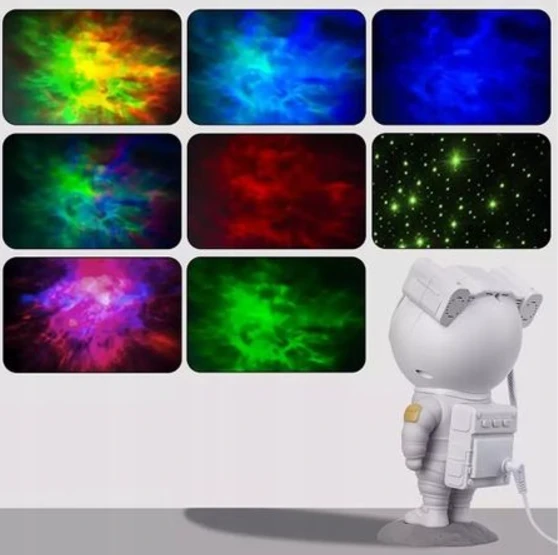 Vaikiškas projektorius Astronautas