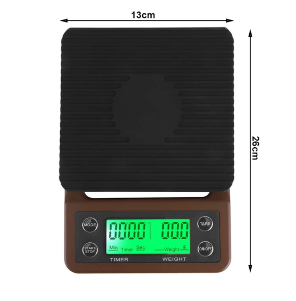 Virtuvinės svarstyklės,5kg 0.1g