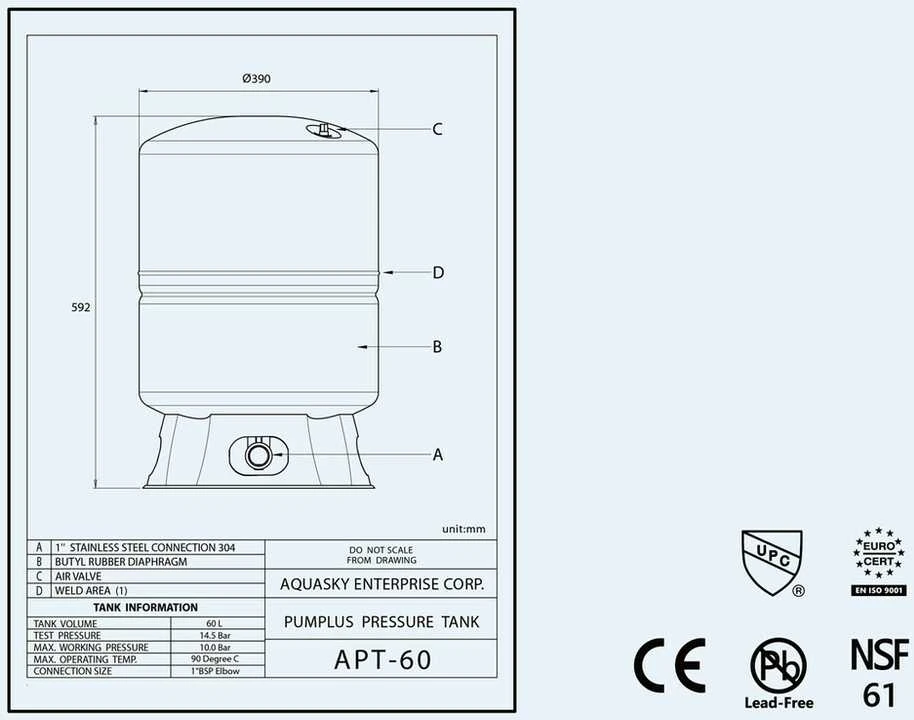 Aquasky HIDROFORAS 60V-APT