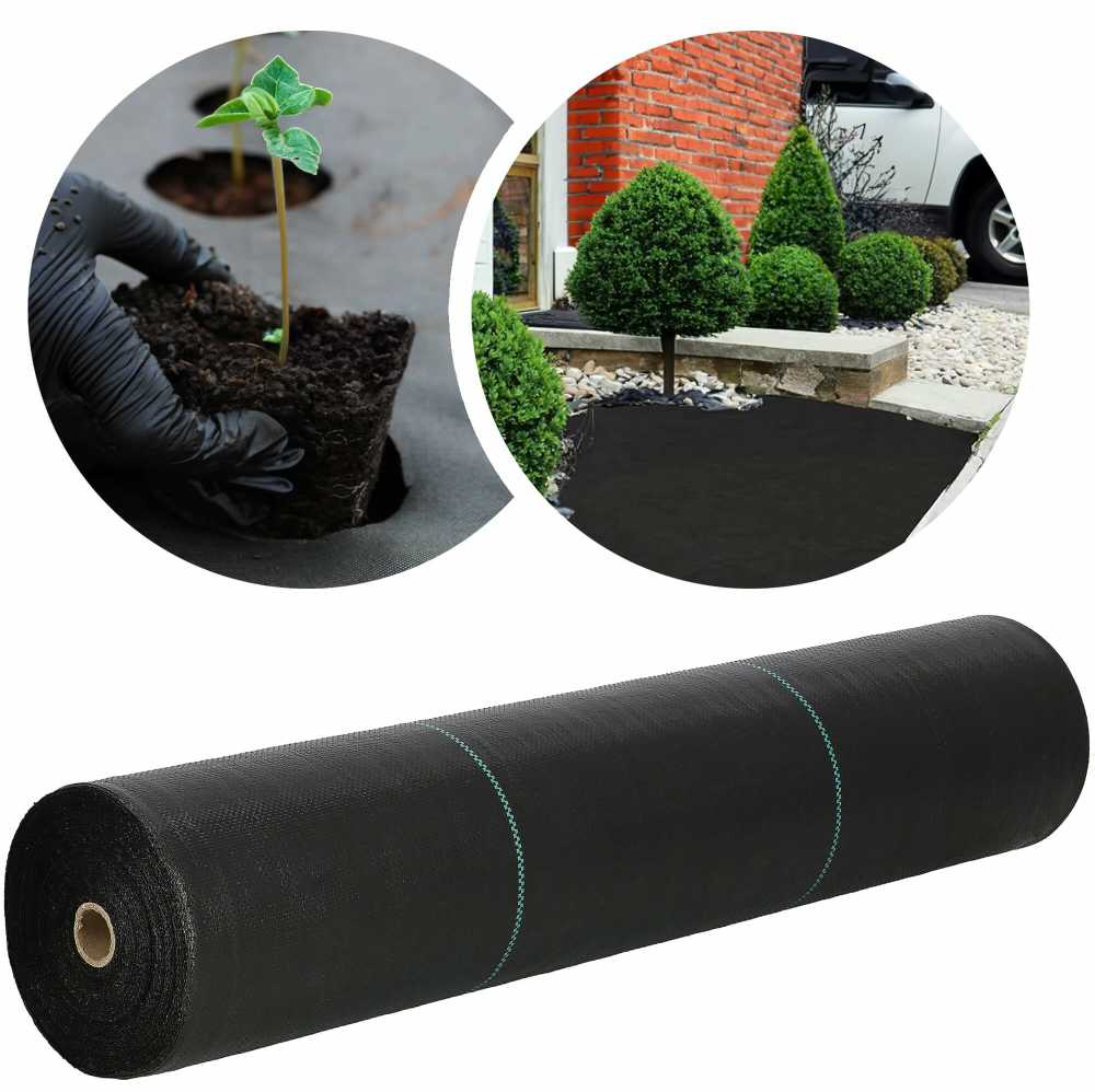 Agrotekstilė nuo piktžolių Springos 90g/m2 1,6x50 m