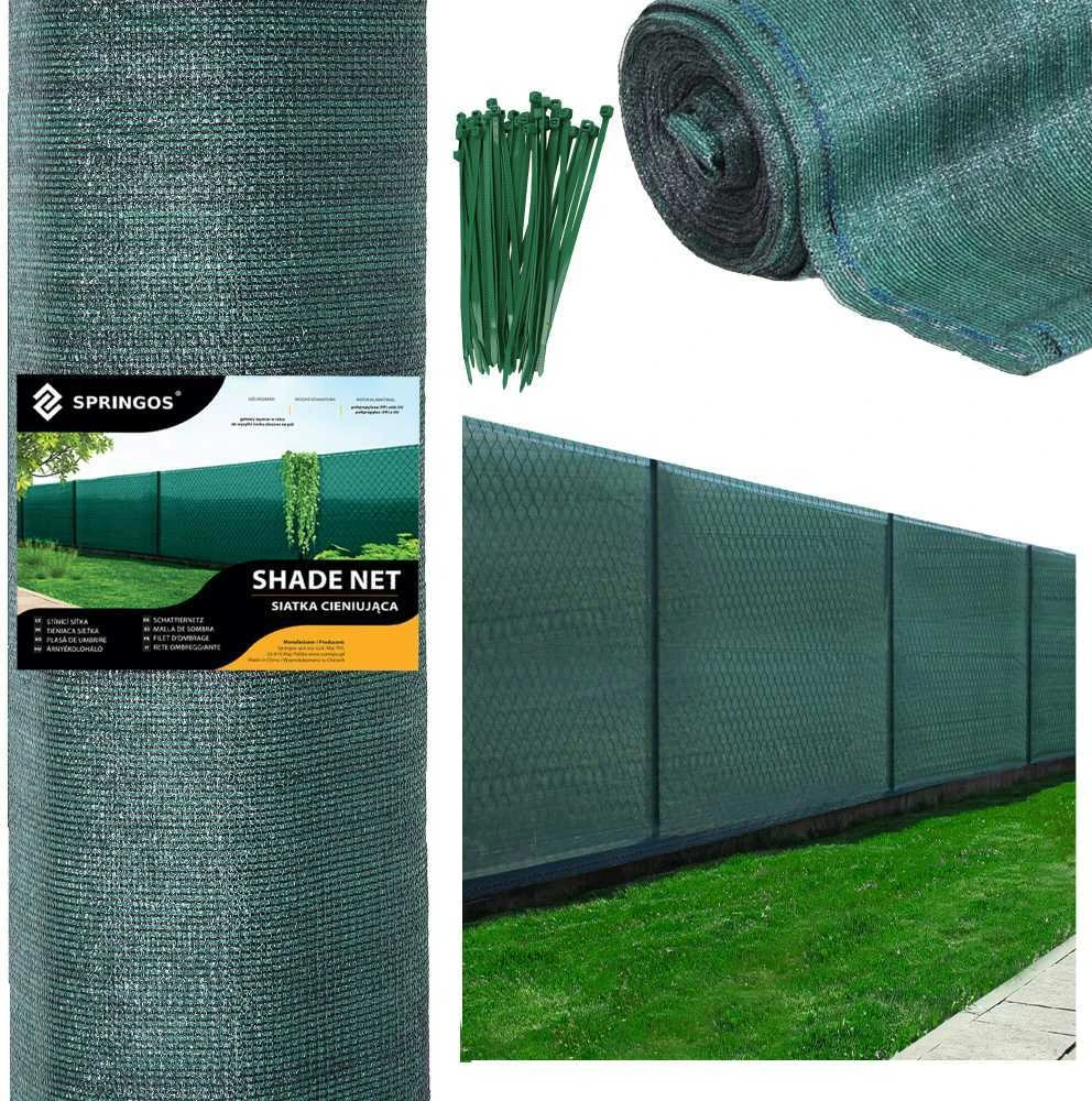 Tinklas Springos 140 g/m2 1,5x25 m žalias