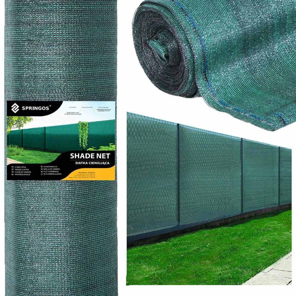 Springos Apsauginis tinklas 140g/m2 1,5x10 m žalias
