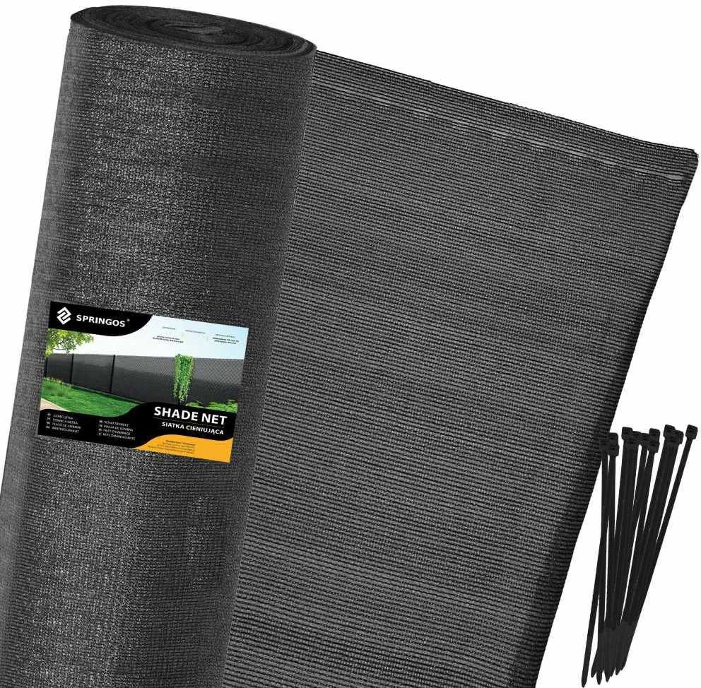 Tinklas Springos SN0050 1,5x25m 65g/m2 antracitas