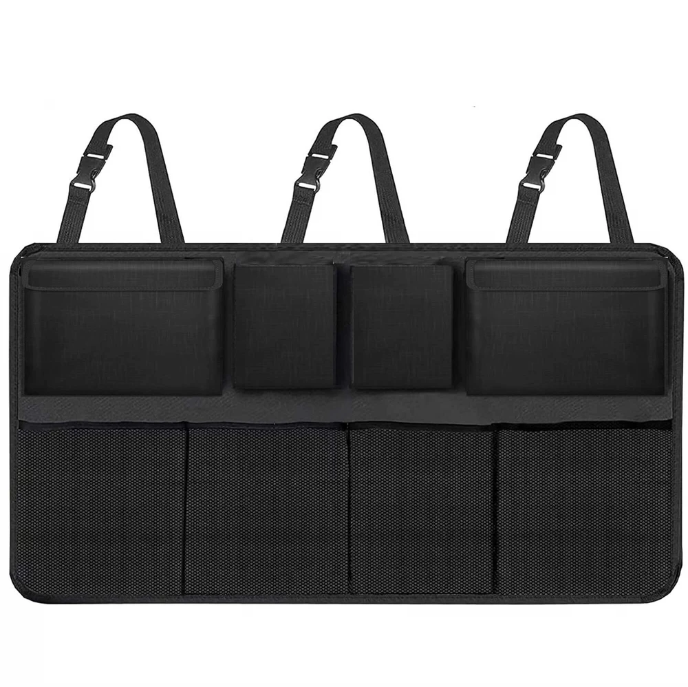 Automobilio kėdutės organizatorius Springos 88x46 cm juodas