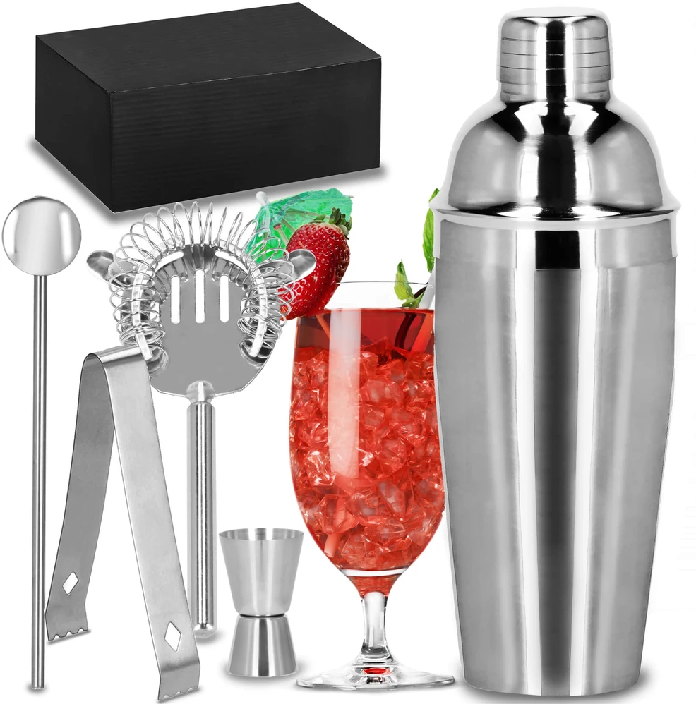 Barmeno įrankių rinkinys Springos 550 ml, 5 vnt