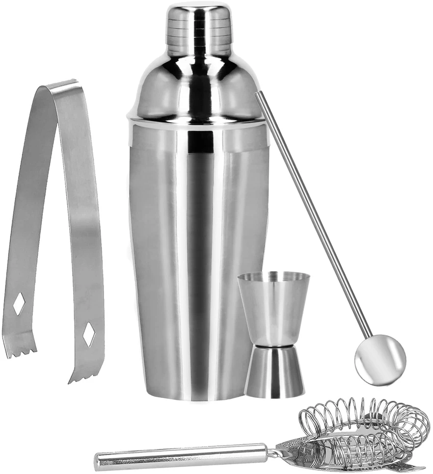Barmeno įrankių rinkinys Springos 550 ml, 5 vnt