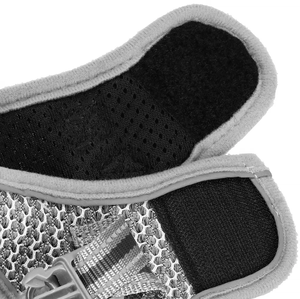 Šunų pakinktai Springos M su pavadėliu 9-13 kg, pilka