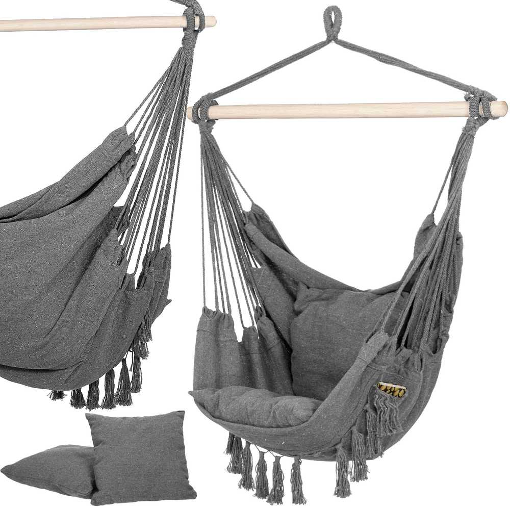 Hamakas Springos HM060, pilkas
