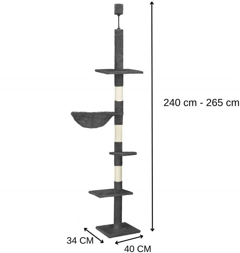 Springos Kačių draskyklė, 245-260 cm, 5 lygiai