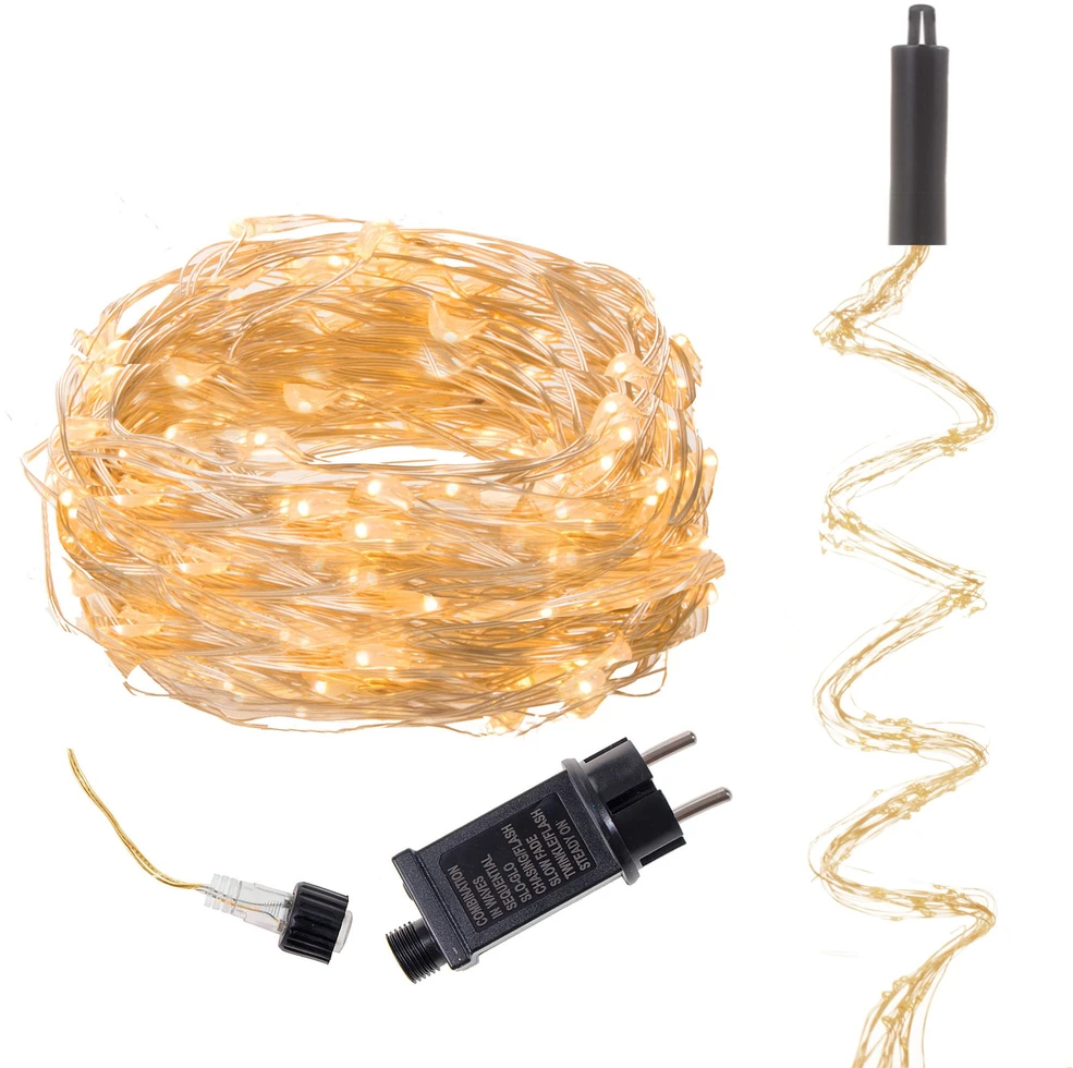 Dekoratyvinės LED girliandos Springos CL0093, 2 m, 300 LED
