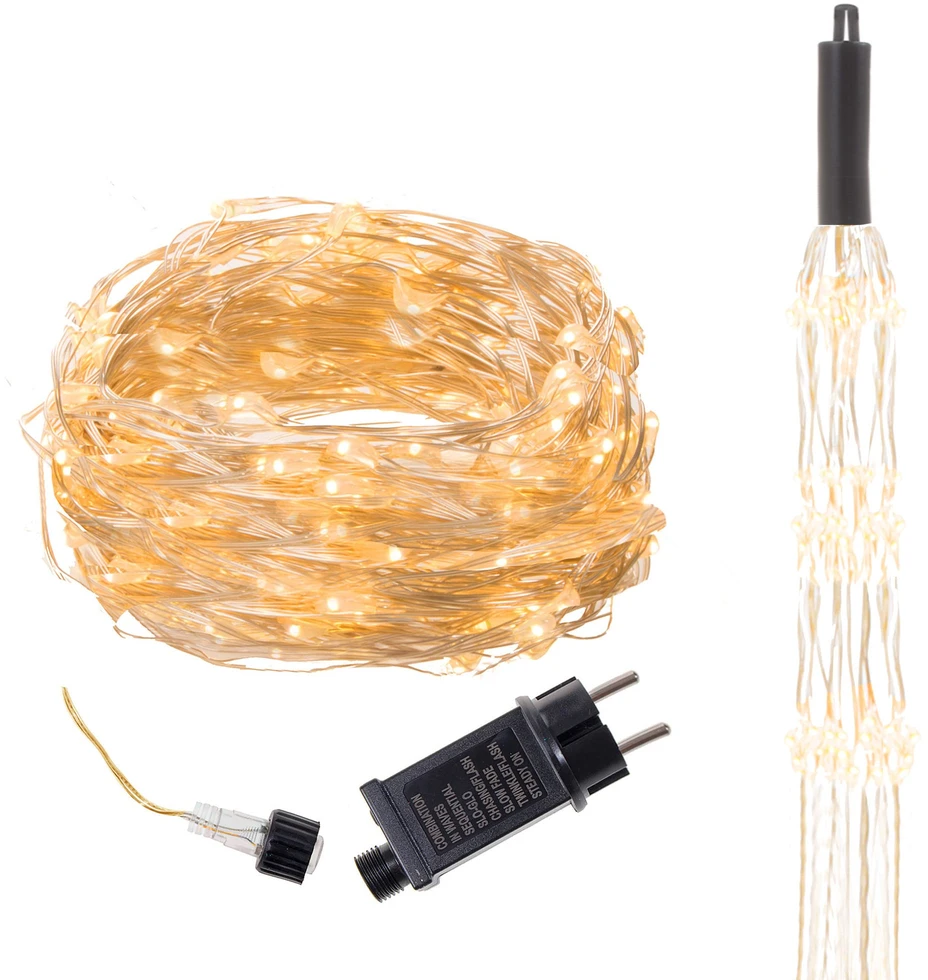 Dekoratyvinės LED girliandos Springos CL0093, 2 m, 300 LED
