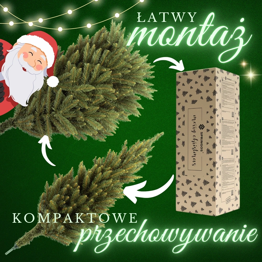Dirbtinė Kalėdų eglutė Springos Kaukazo eglė 250 cm