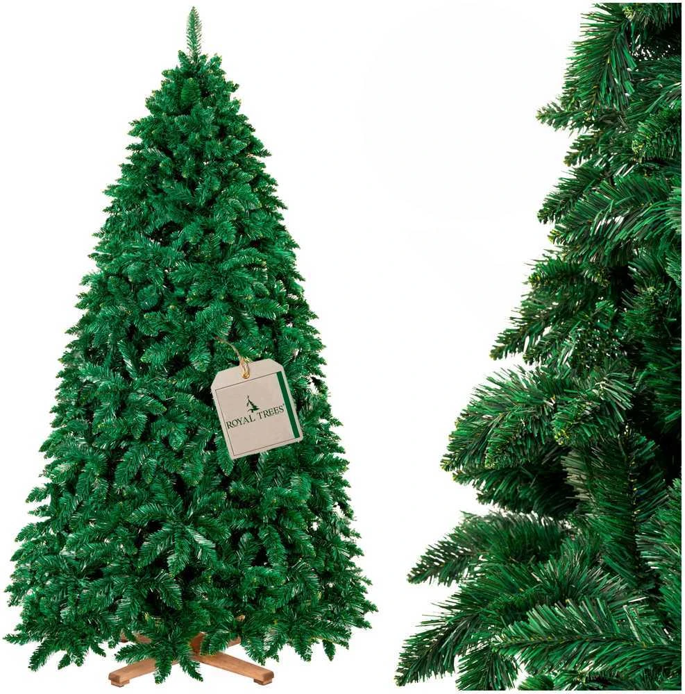 Springos Dirbtinė eglė Royal Trees Miško pušis 240 cm su keturšakiu stovu