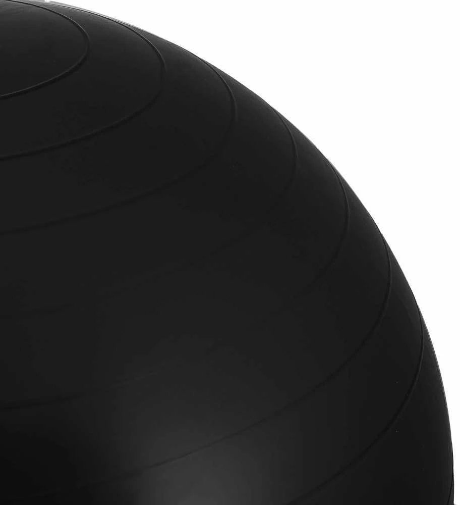 Gimnastikos kamuolys Springos FB0013 55 cm juodas