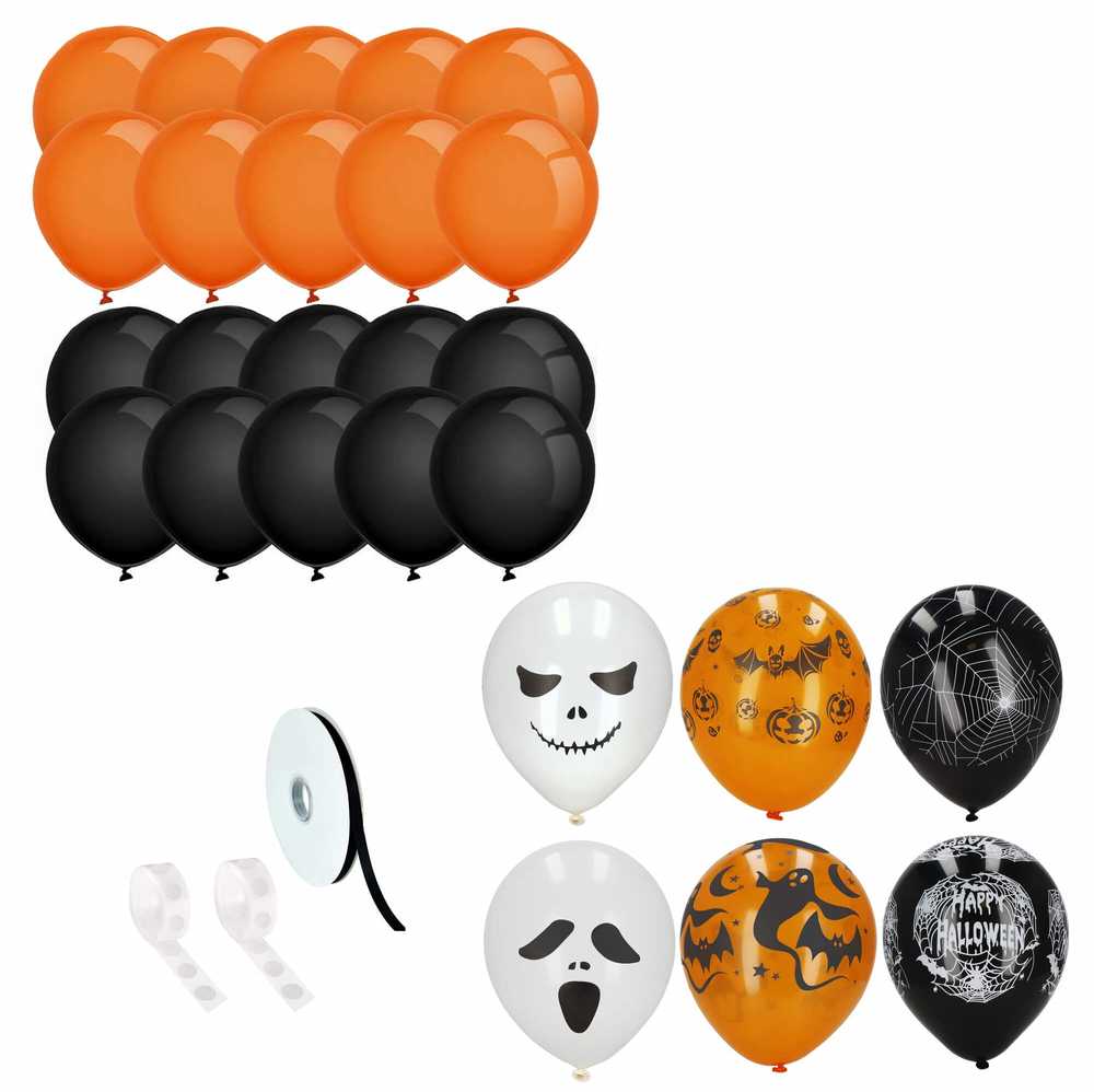 Springos HA5216 HELOWEEN DEKORACIJA 30 ELEMENTŲ.