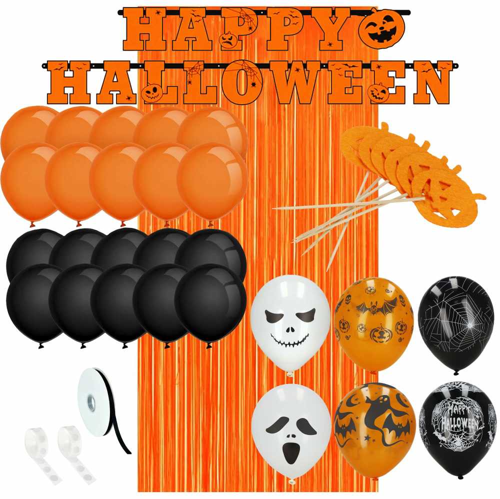 Springos HA5216 HELOWEEN DEKORACIJA 30 ELEMENTŲ.