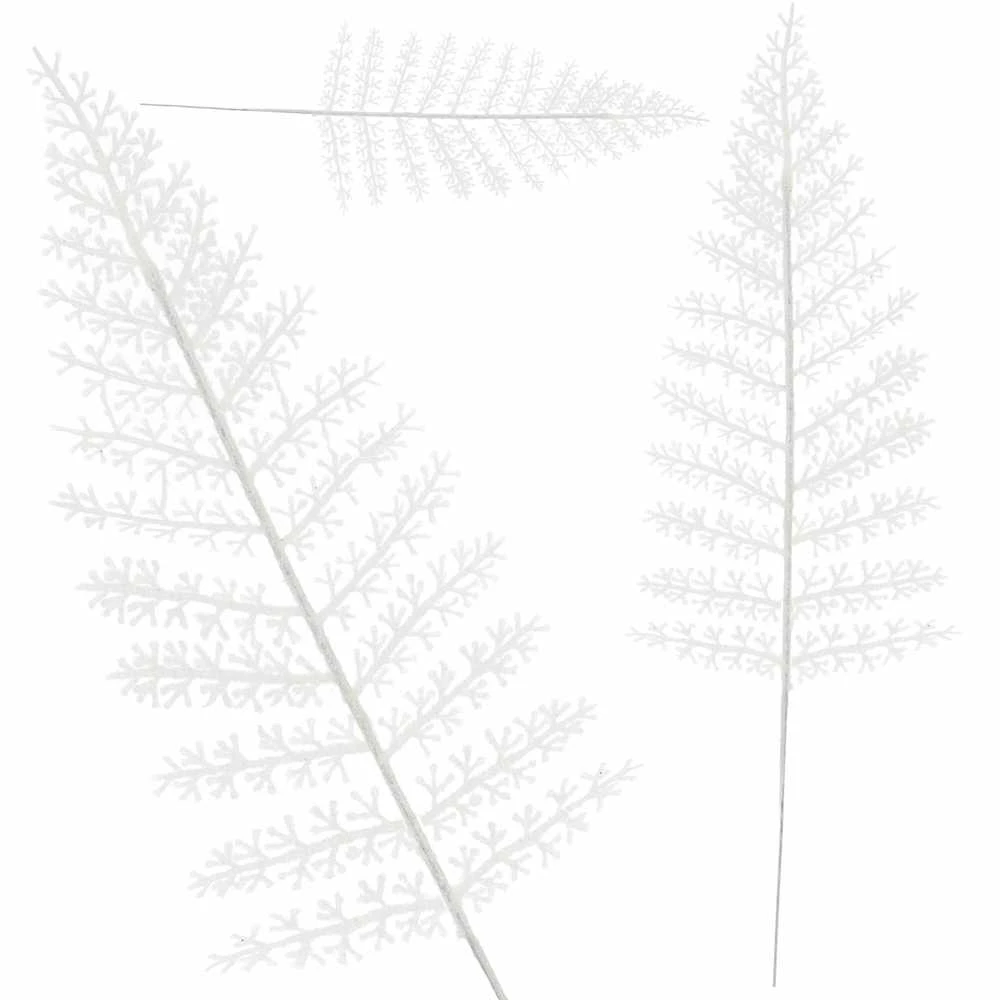 Dekoratyvinė šakelė Springos 44 cm, balta