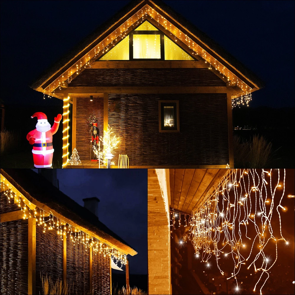 Šviesos užuolaida Springos CL0305 300 LED