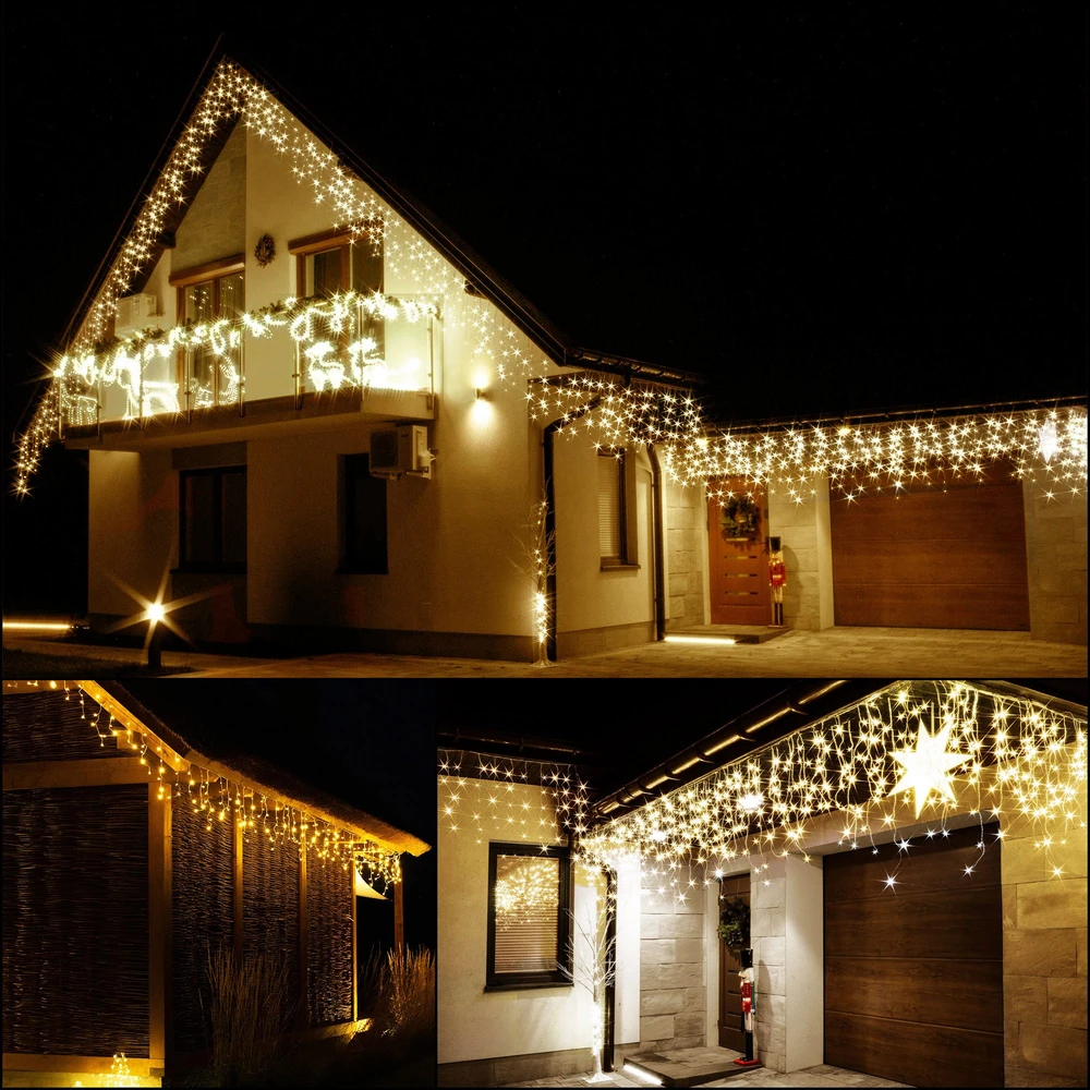 Šviesos užuolaida Springos CL0305 300 LED