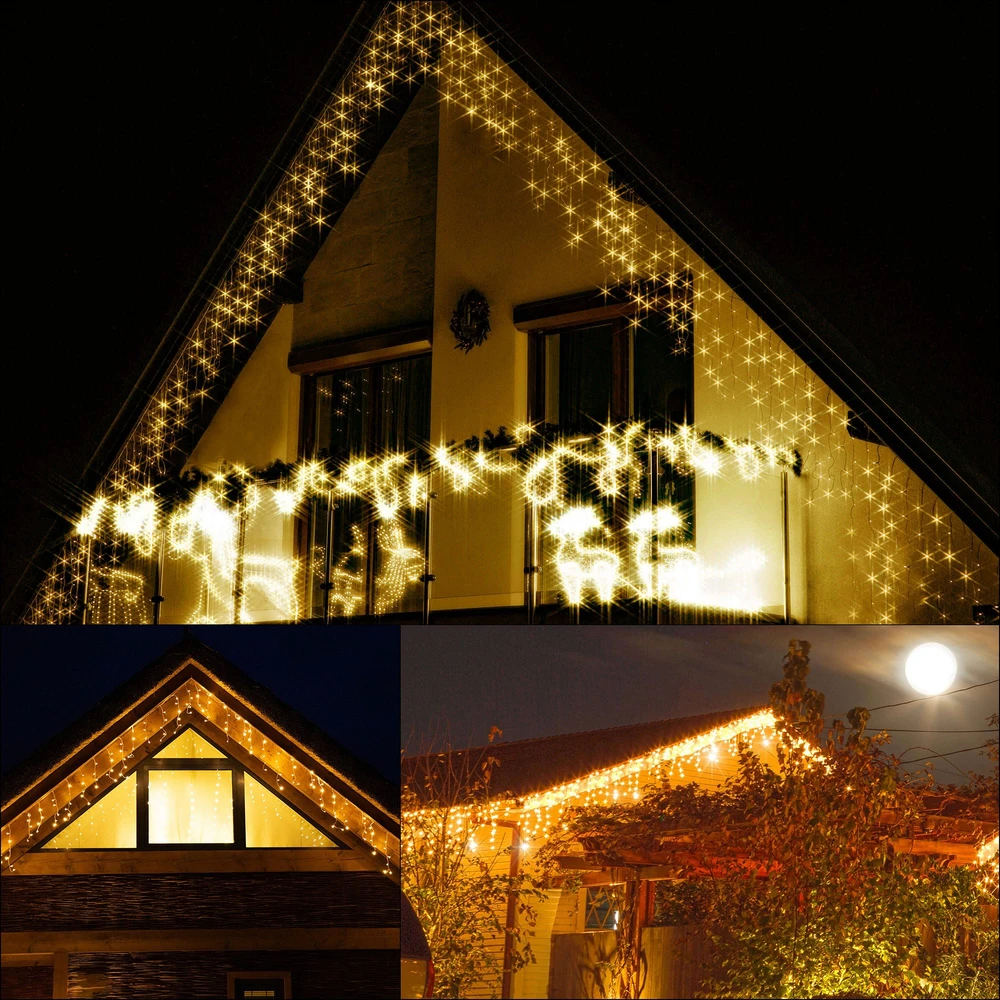 Šviesos užuolaida Springos CL0305 300 LED