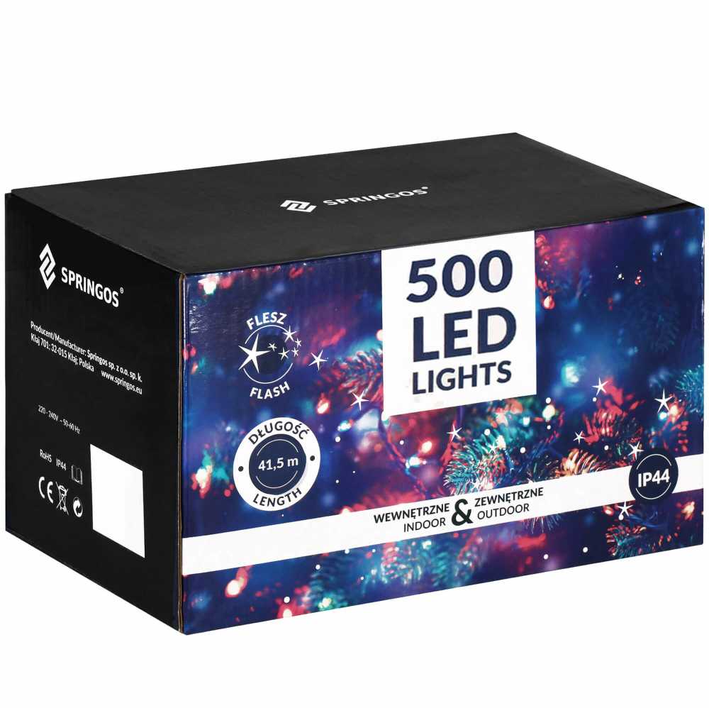 Kalėdinės lemputės Springos 500 LED 41,5 m