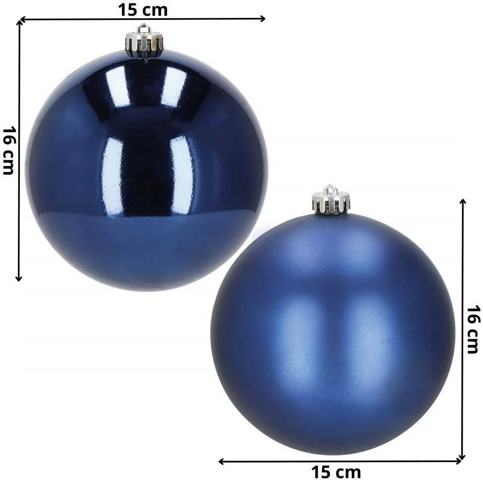 Kalėdiniai žaisliukai Springos 15 cm 2 vnt.