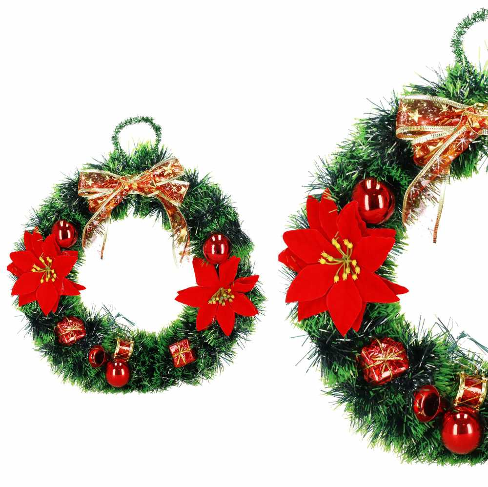 Springos CA1018 KALĖDŲ PRAŠYMAS "VAINIKAS" 30 CM