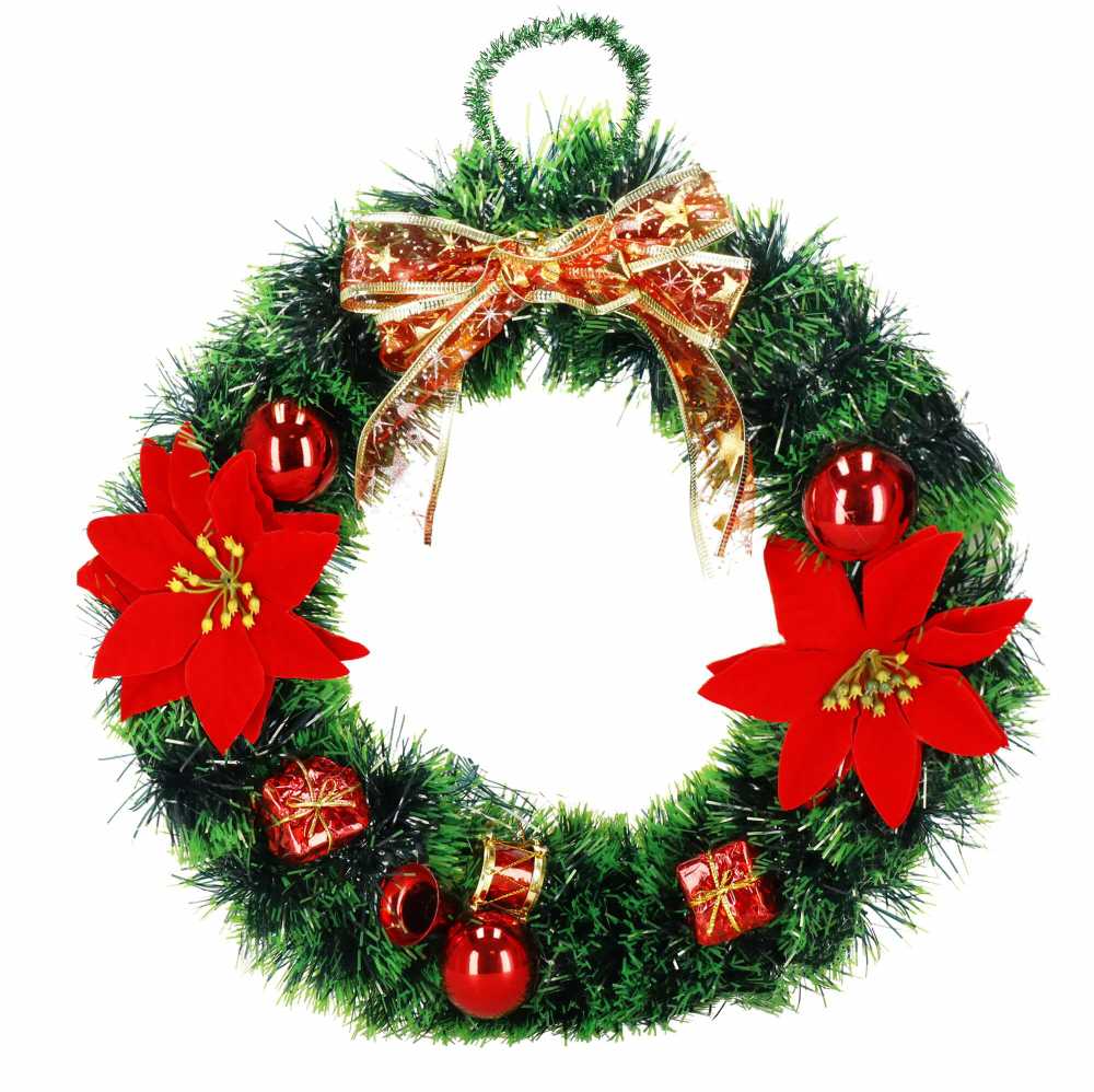 Springos CA1018 KALĖDŲ PRAŠYMAS "VAINIKAS" 30 CM