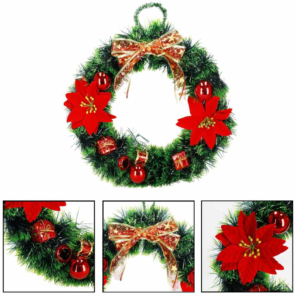 Springos CA1018 KALĖDŲ PRAŠYMAS "VAINIKAS" 30 CM
