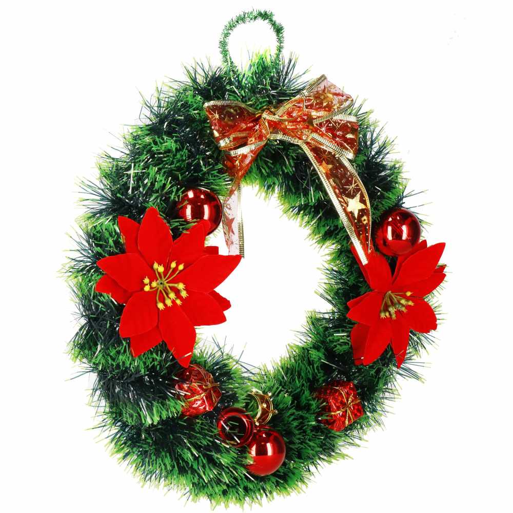 Springos CA1018 KALĖDŲ PRAŠYMAS "VAINIKAS" 30 CM