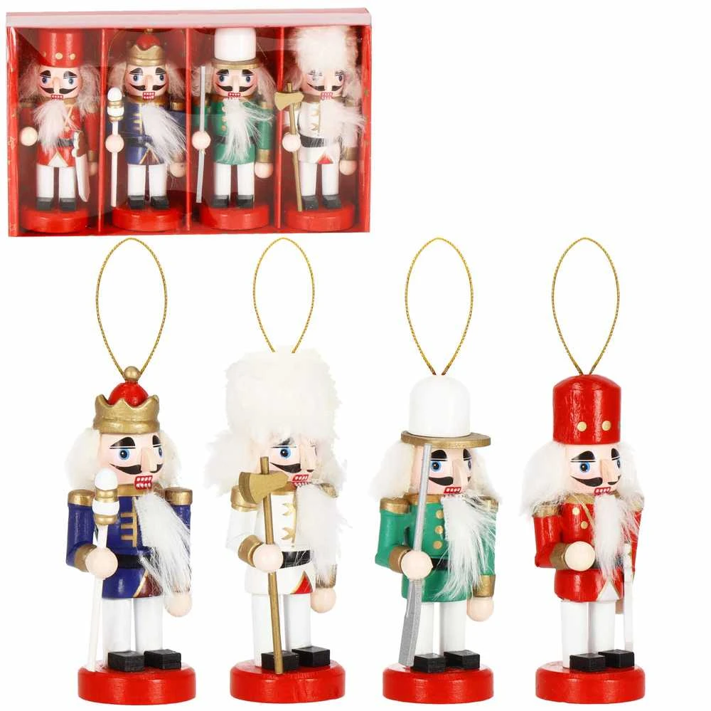 Springos CA1110 KALĖDINĖS SPRIEGTUKĖS ORRANMENTAS 10 CM 4 Vnt.