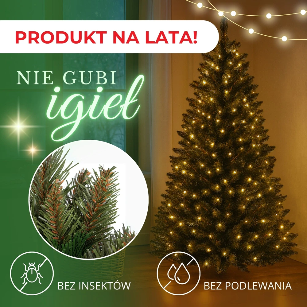 Kalėdų eglutė Springos Kaukazo eglė 150 cm PVC