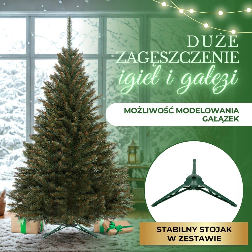 Kalėdų eglutė Springos Kaukazo eglė 150 cm PVC