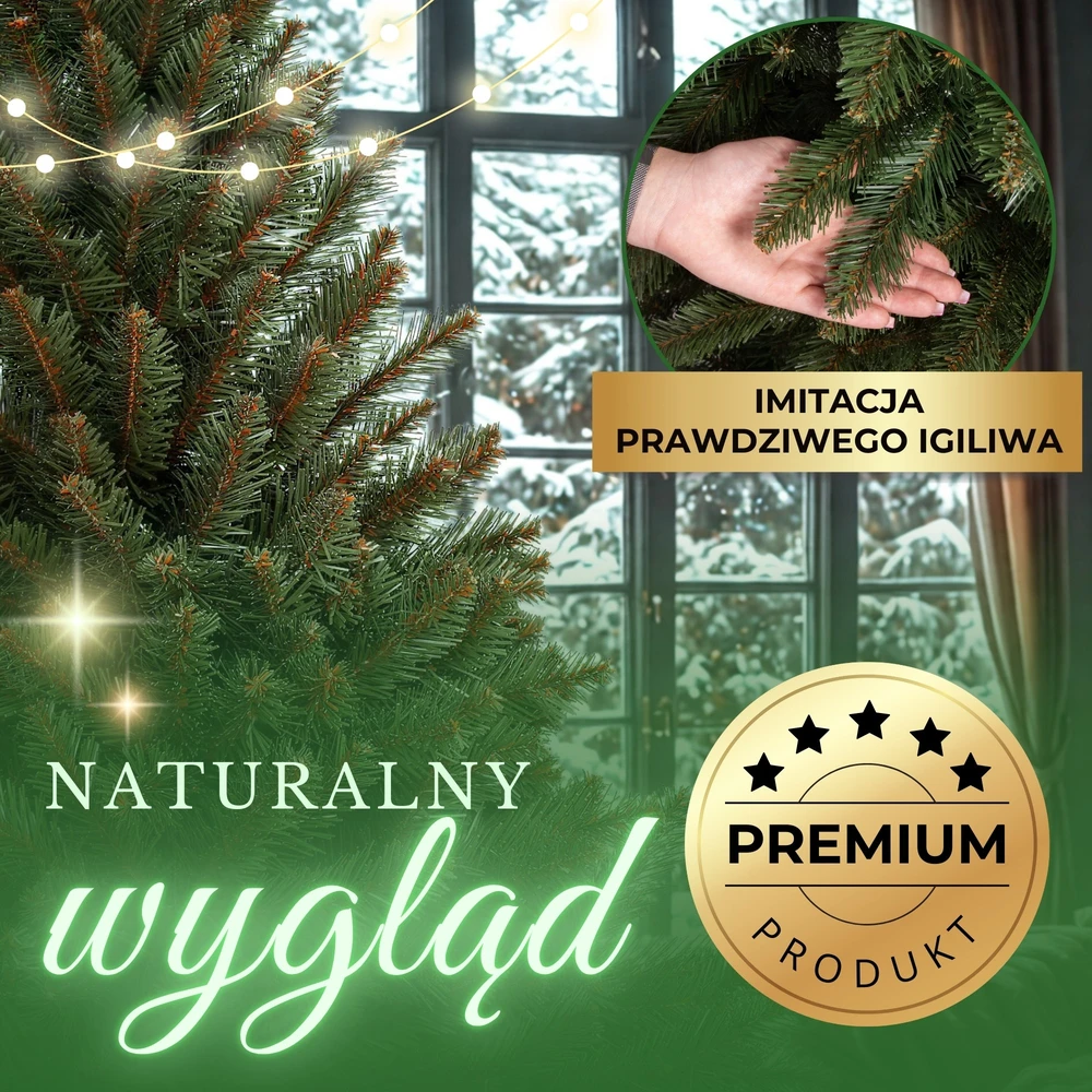 Kalėdų eglutė Springos Kaukazo eglė 150 cm PVC