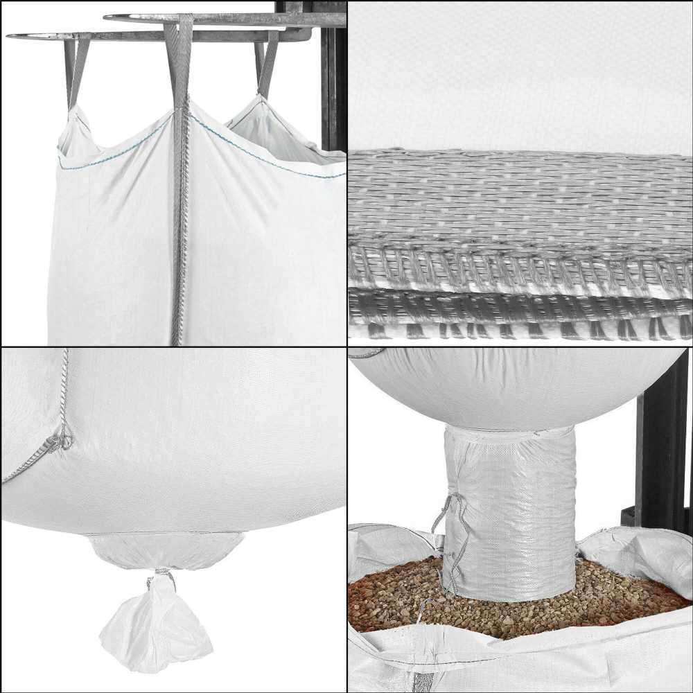 Maišas statybinėms atliekoms Springos GA0052 1300 l 160x90x90 cm
