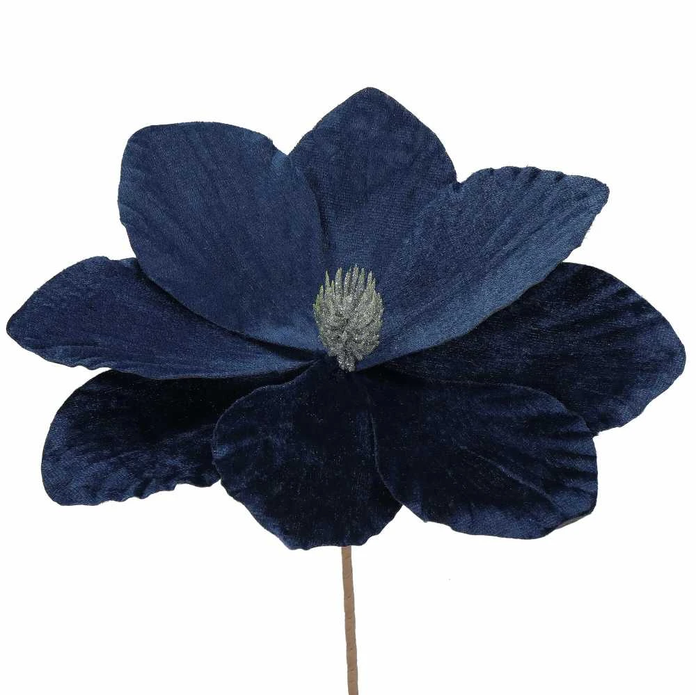 Magnolijos gėlė Springos 23 cm tamsiai mėlyna