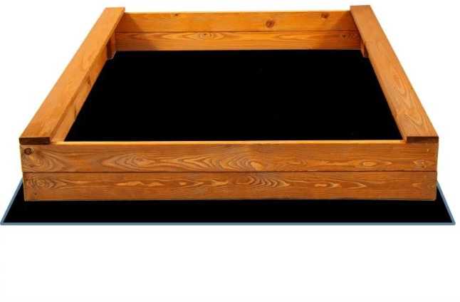 Medinė smėlio dėžė Springos PS120IE 120x120 CM