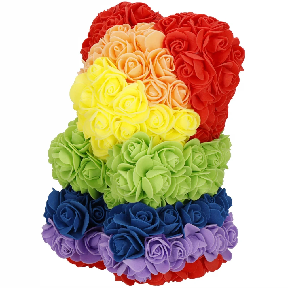 Meškiukas su rožėmis Springos 25 cm