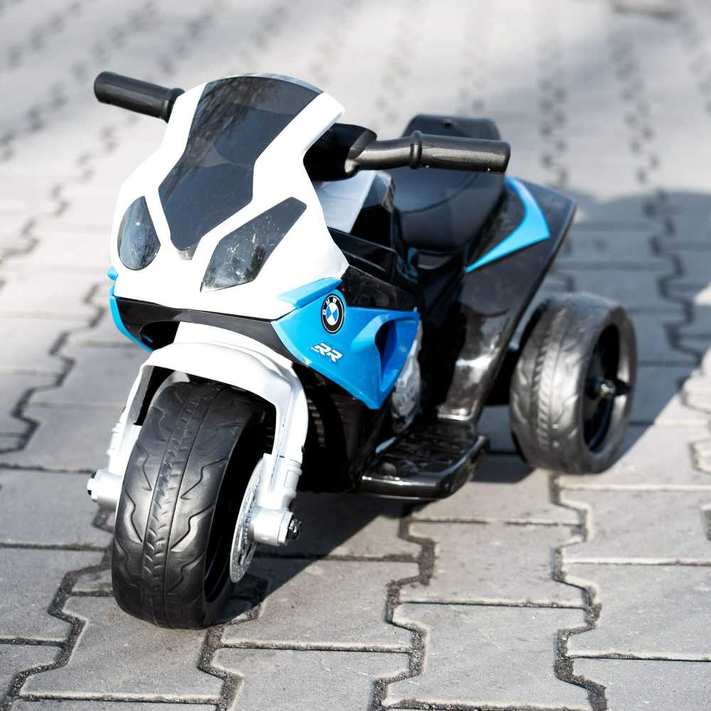 Elektrinis triratis motociklas vaikams Springos BMW S 1000 RR