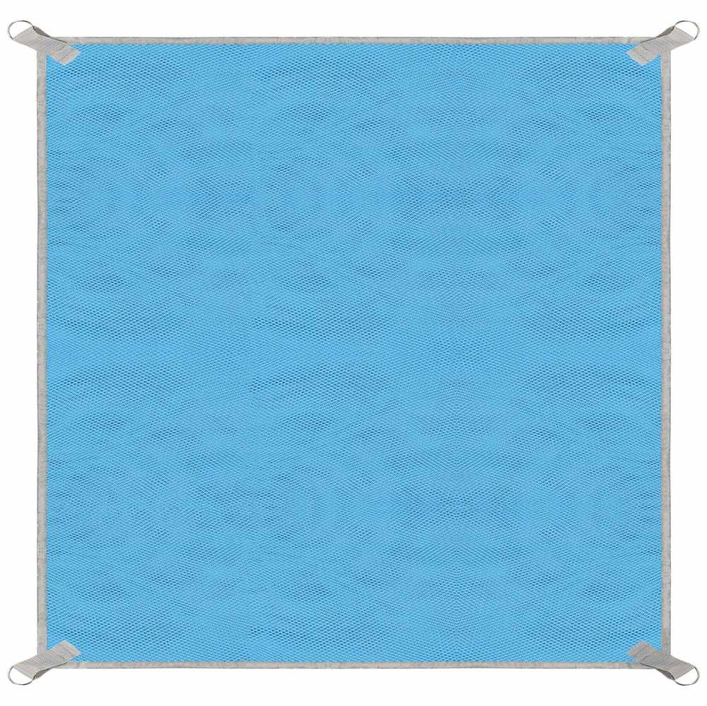 Paplūdimio kilimėlis Springos PM0009, 200x200 cm, mėlynas