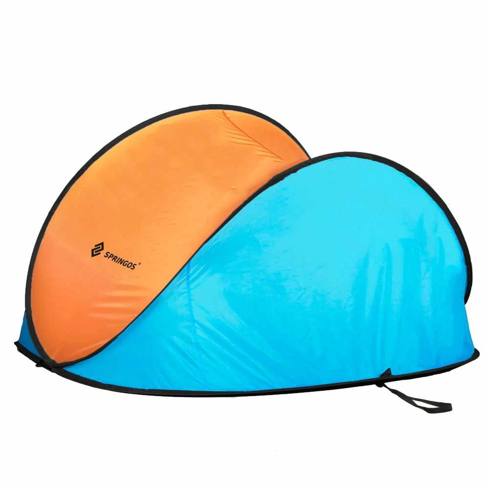 Palapinė Springos PT003 Pop-Up 200×120×110 cm oranžinė