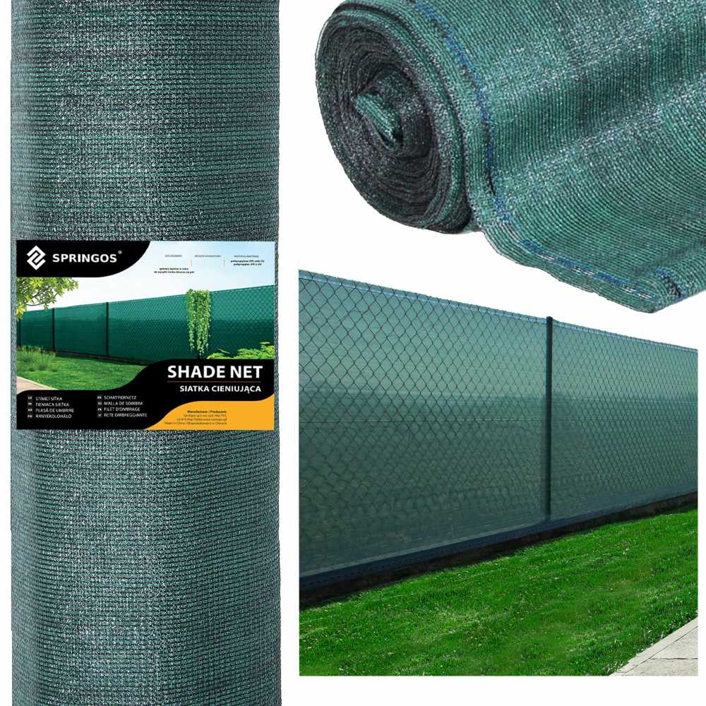 Tinklas Springos 65g/m2 1,5x10 m žalias