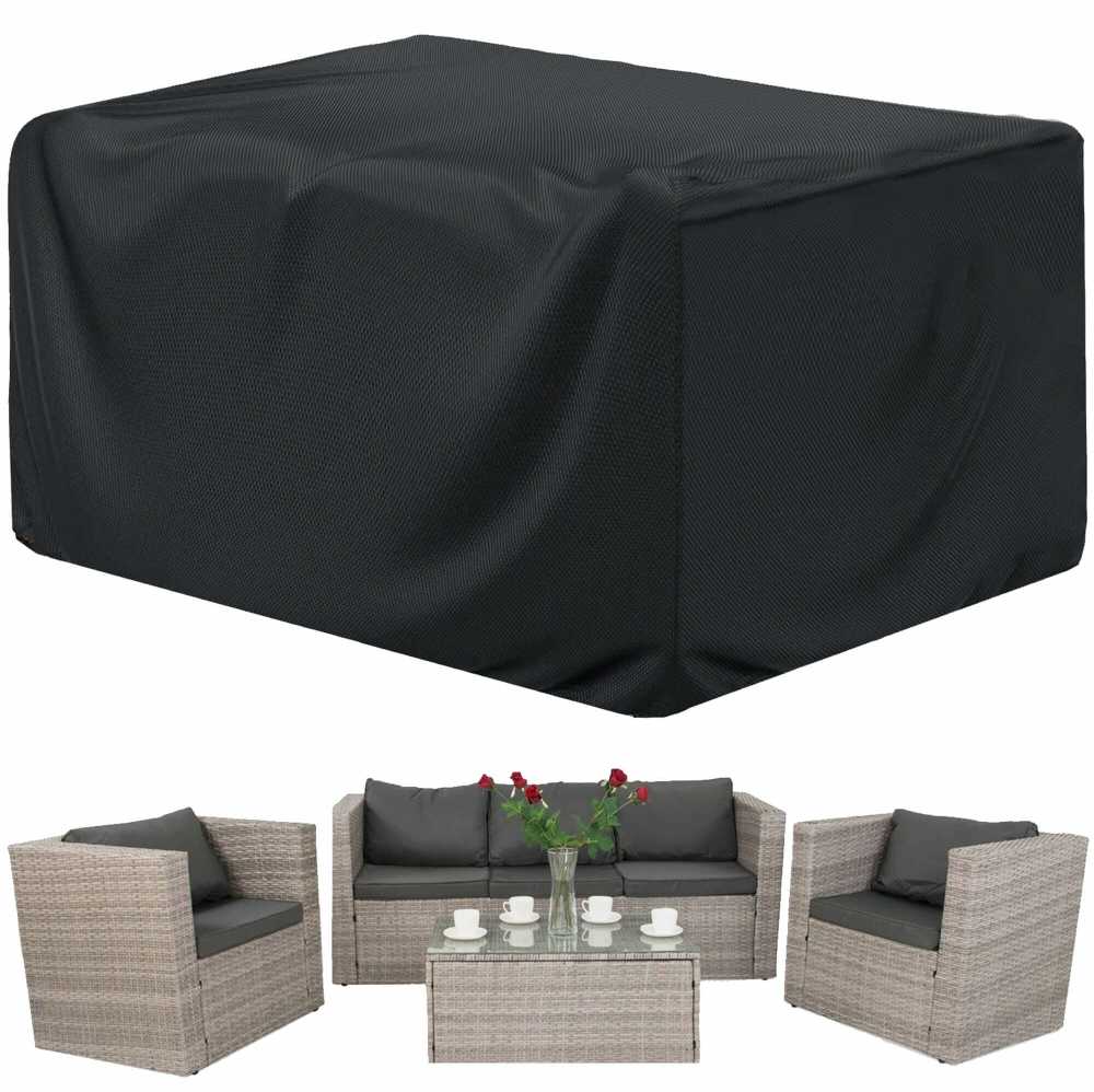 Springos GA2165 POKROWIEC NA MEBLE OGRODOWE 152X104X71 CM