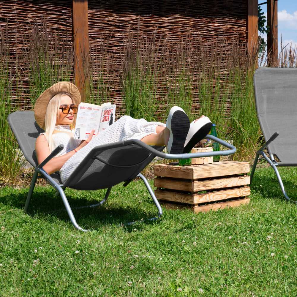 Springos Sodo kėdė pilka